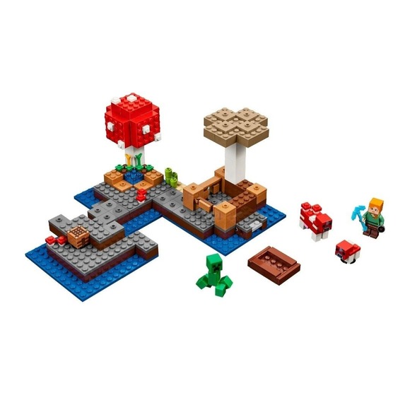 LEGO Minecraft The Mushroom Island - Picture 3 of 8